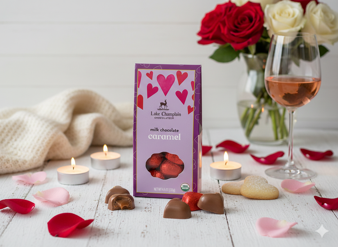 Heart Caramel Milk Box - Raymond's Hallmark