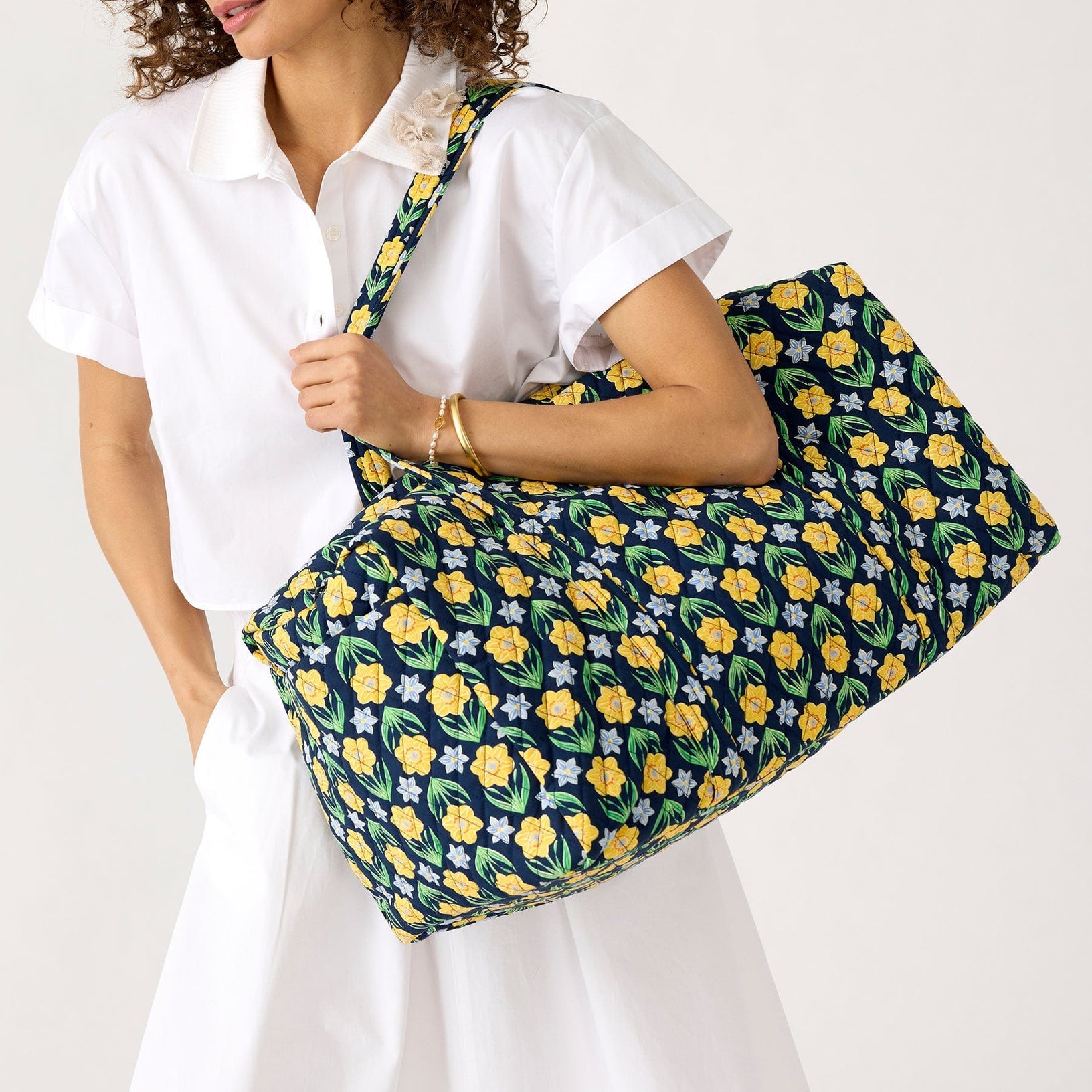 Large Original Duffel - Daffodils