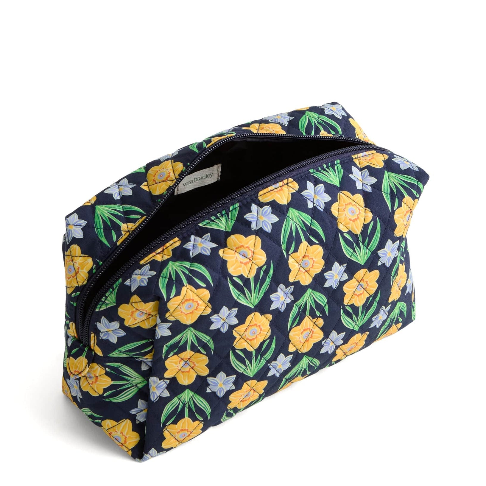 Large Cosmetic Case - Daffodils