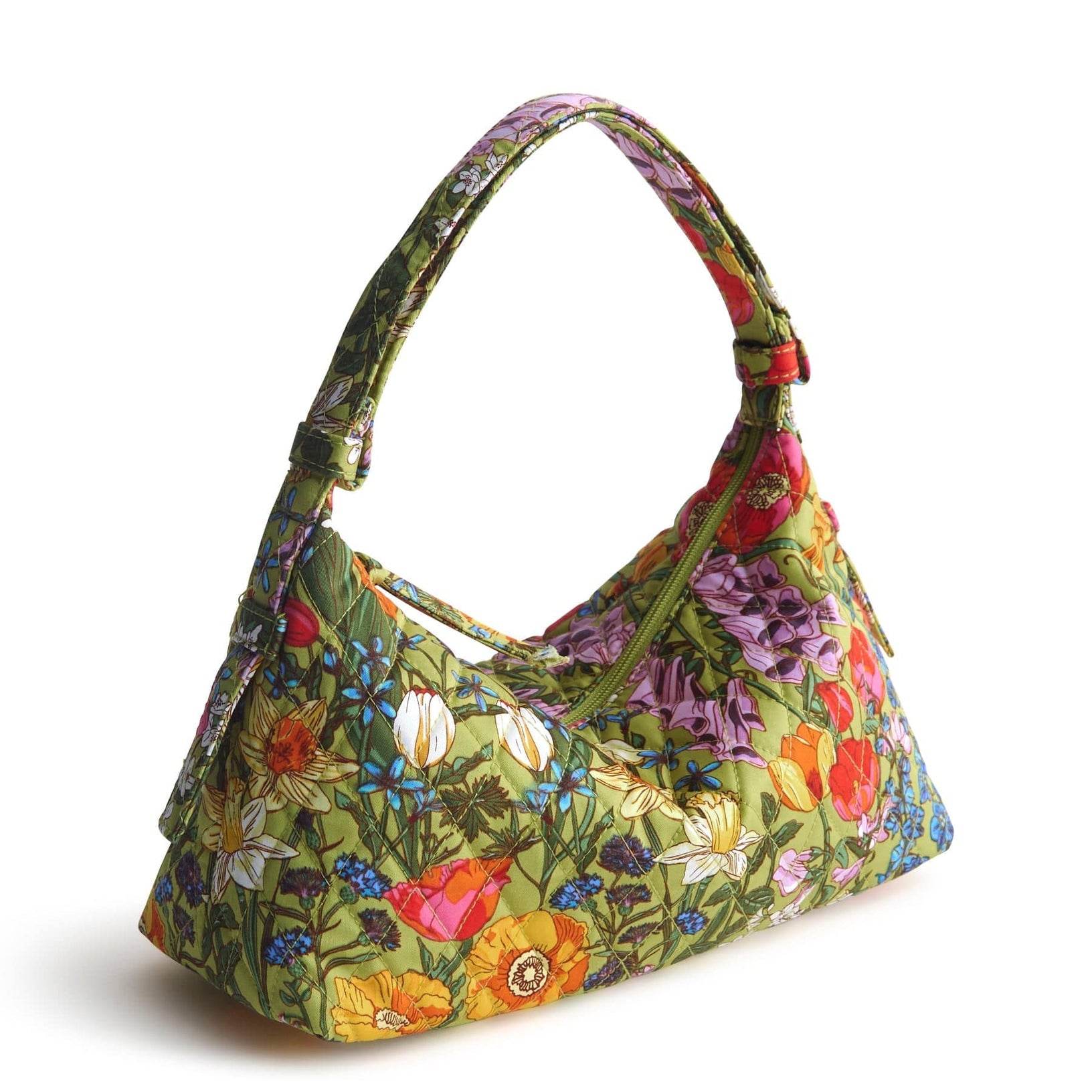 Roxbury Crescent Shoulder Bag in Meadow Bouquet - Raymond's Hallmark