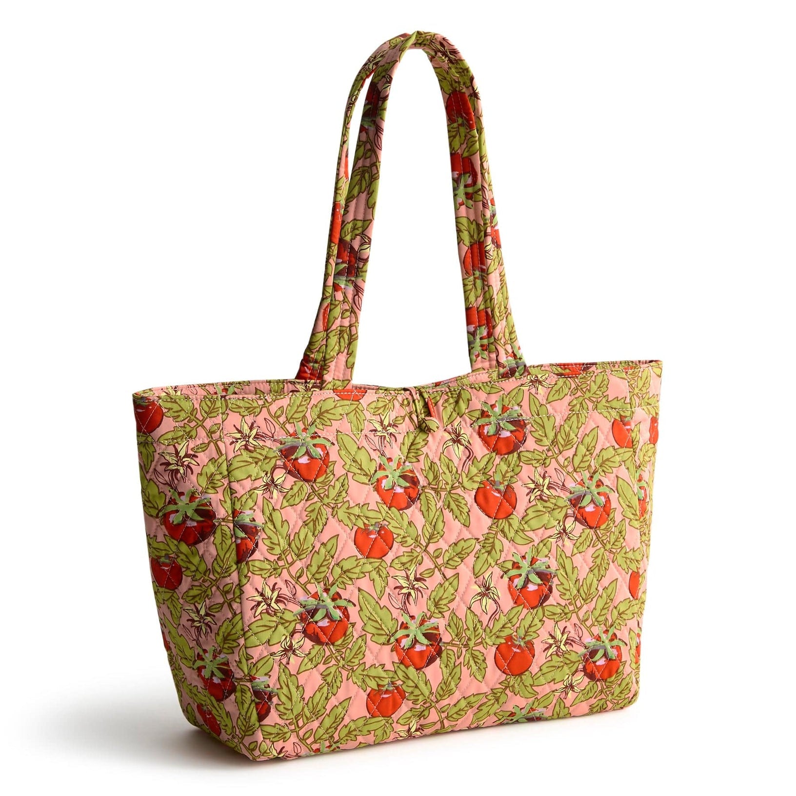 Small Hathaway Tote Bag in Tomato Vines - Raymond's Hallmark