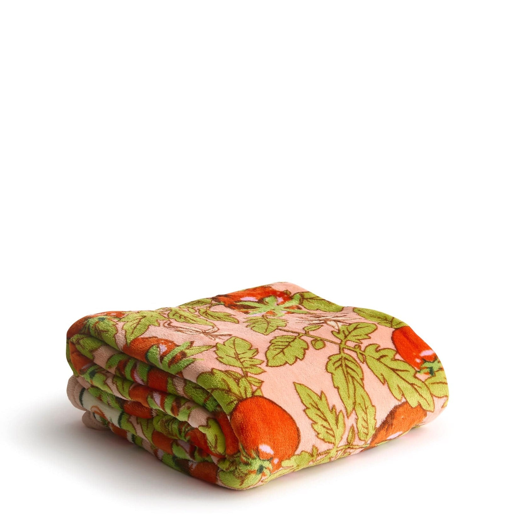 Plush Throw Blanket in Tomato Vines - Raymond's Hallmark