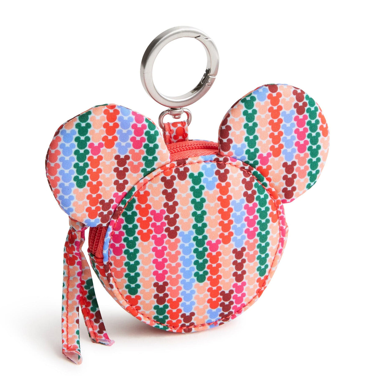 Mickey Mouse Zip Bag Charm - Mickey Meadow Stripe