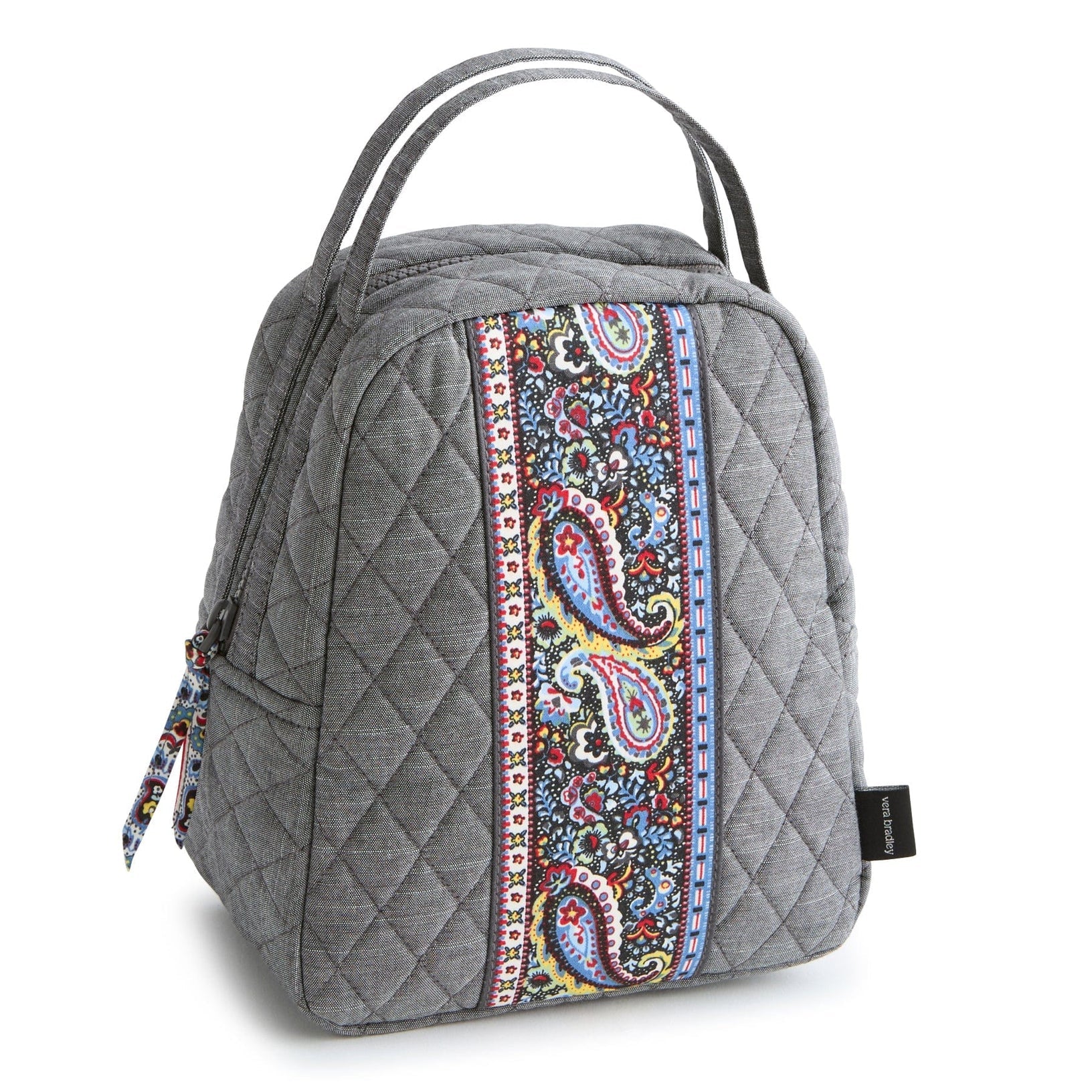 Lunch Bag Black Chambray - Raymond's Hallmark