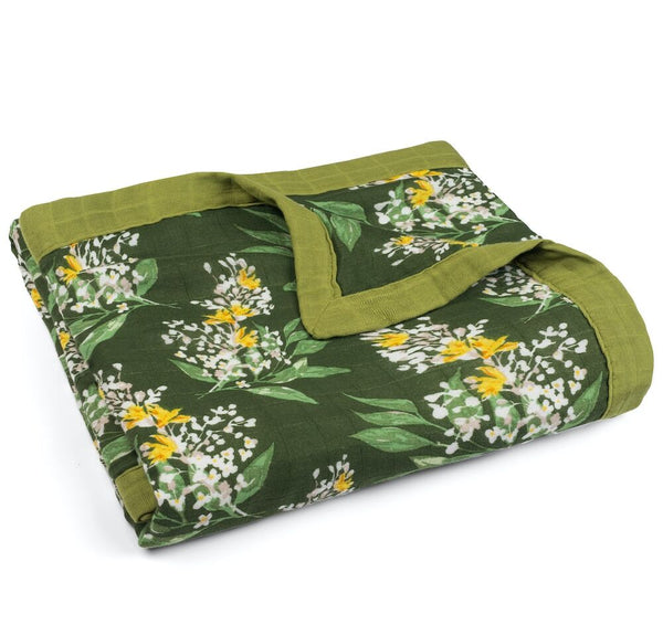 Big Lovey Green Floral