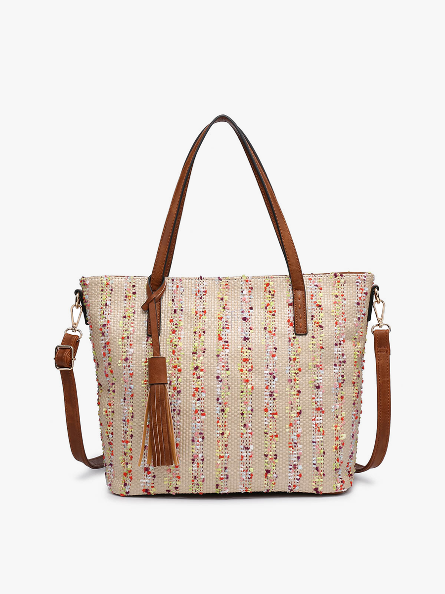 M1921 August 2 Tone Natural Women's Tote Bag - Raymond's Hallmark