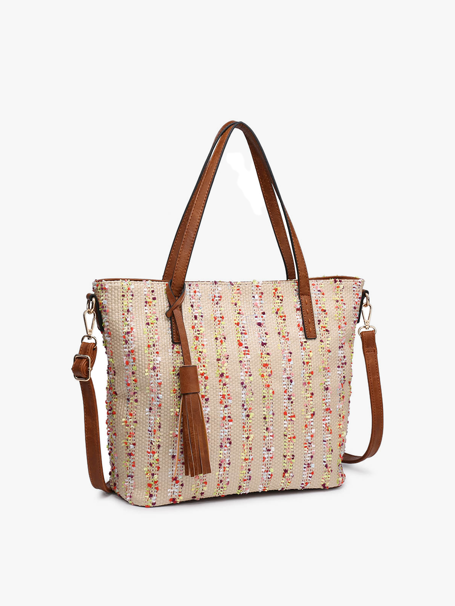 M1921 August 2 Tone Natural Women's Tote Bag - Raymond's Hallmark