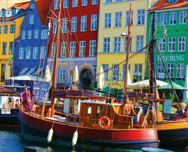 Copenhagen Waterfront - 1,000 - Raymond's Hallmark