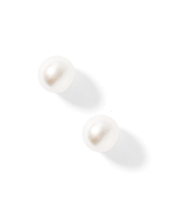 Screwback Stud Earrings-Payton Pearl White 5mm - Raymond's Hallmark