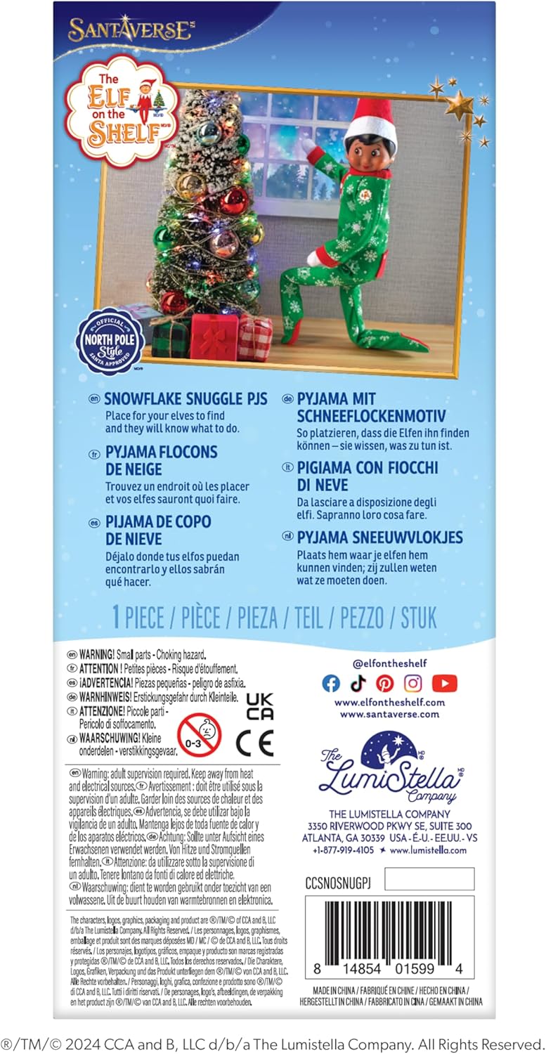 Elf on the Shelf Snowflake Snuggle PJs - Raymond's Hallmark