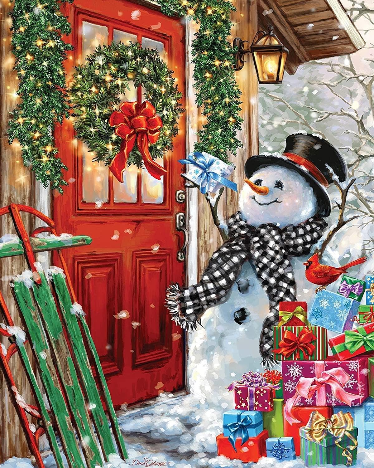 Delivering Gifts- 1,000 - Raymond's Hallmark