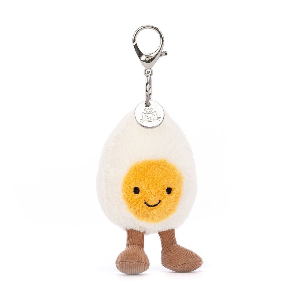Amuseable Happy Boiled Egg Bag Charm - Raymond's Hallmark