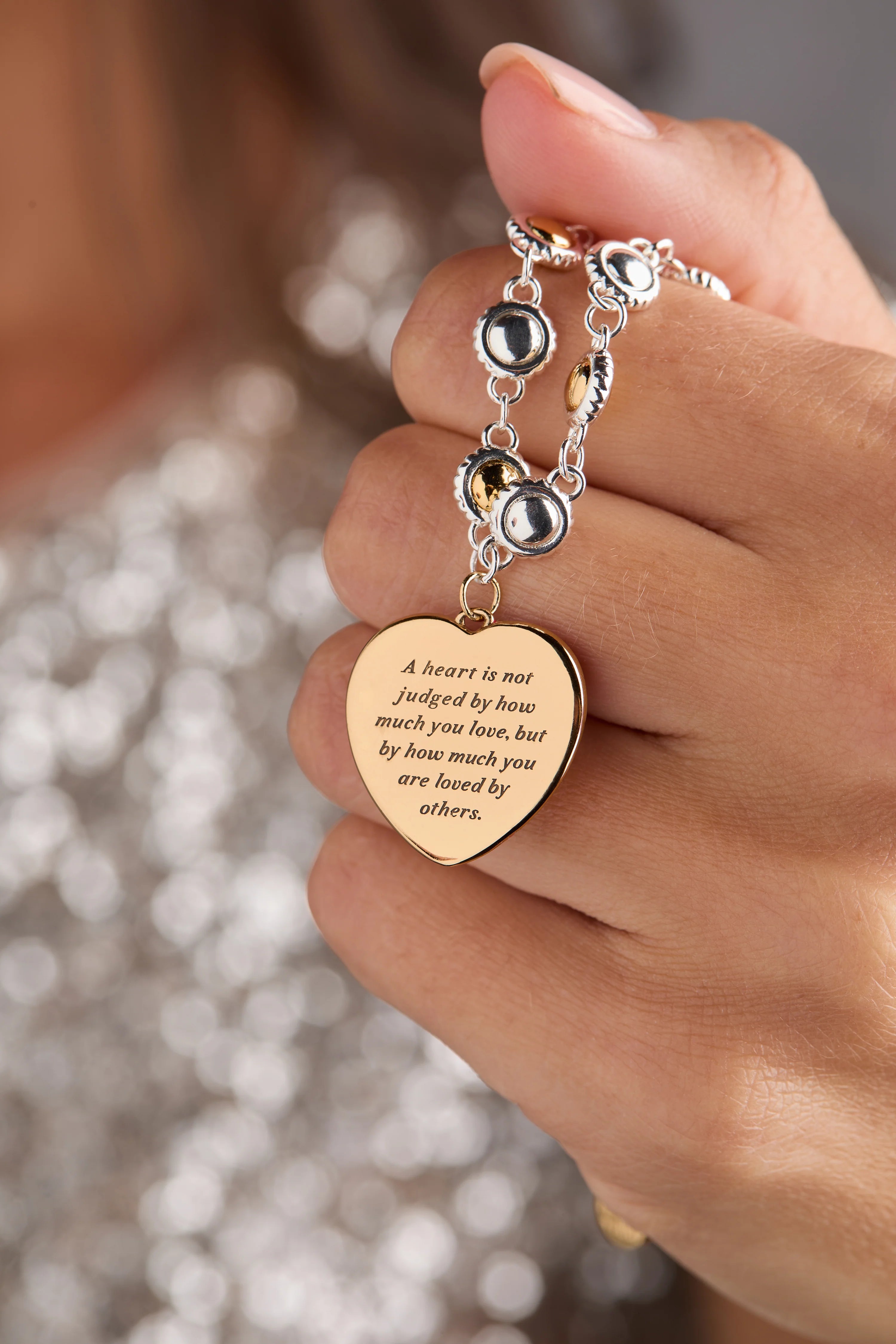 The Wizard of Oz - Tin Man Linear Bracelet