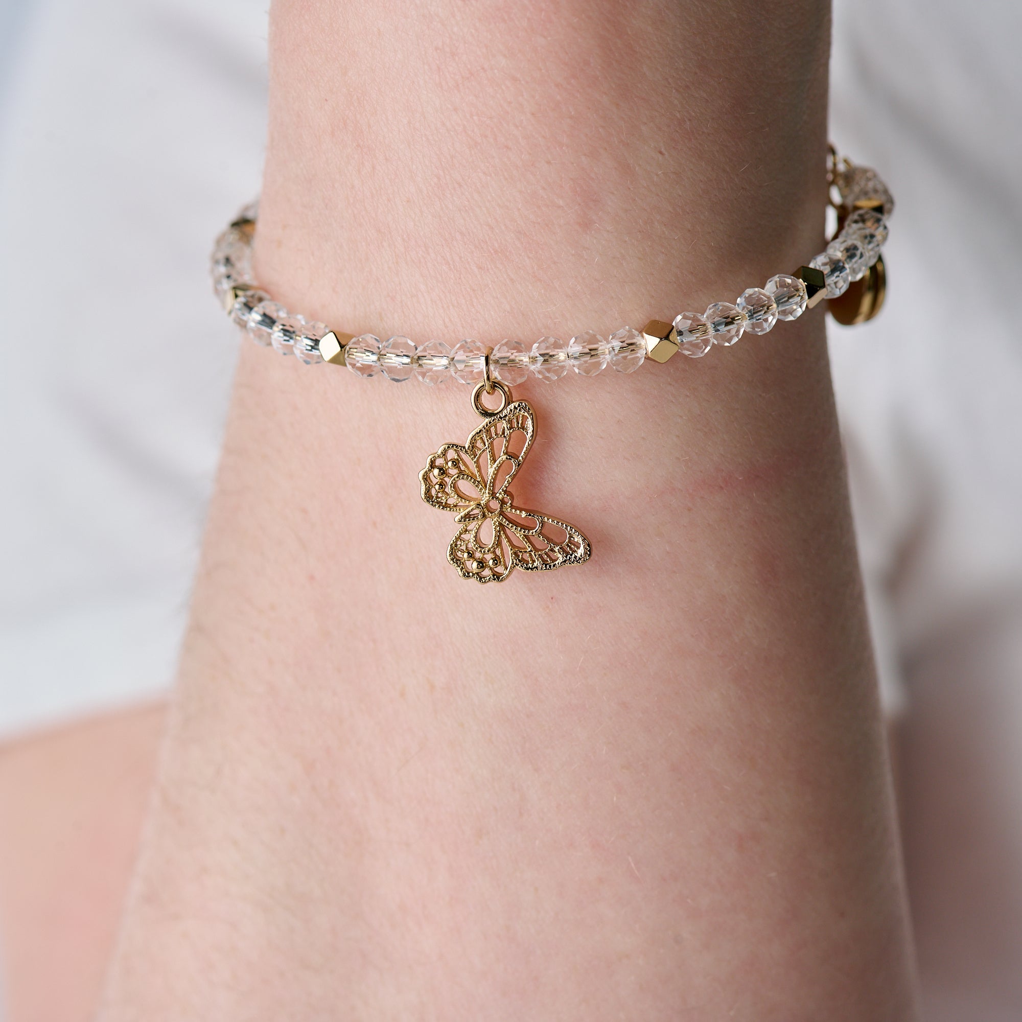 Filigree Butterfly/Crystal Beaded - Raymond's Hallmark