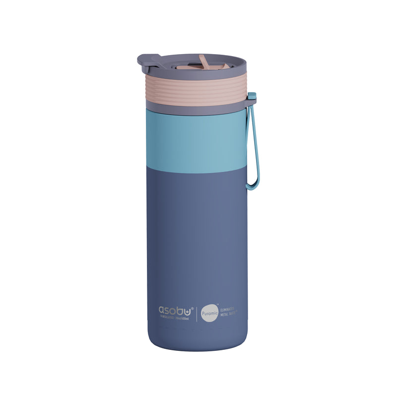 Ceramic  Lined 2-in-1 Tumbler