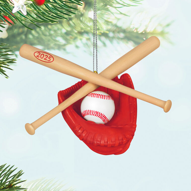 Baseball Star 2025 Ornament - Raymond's Hallmark