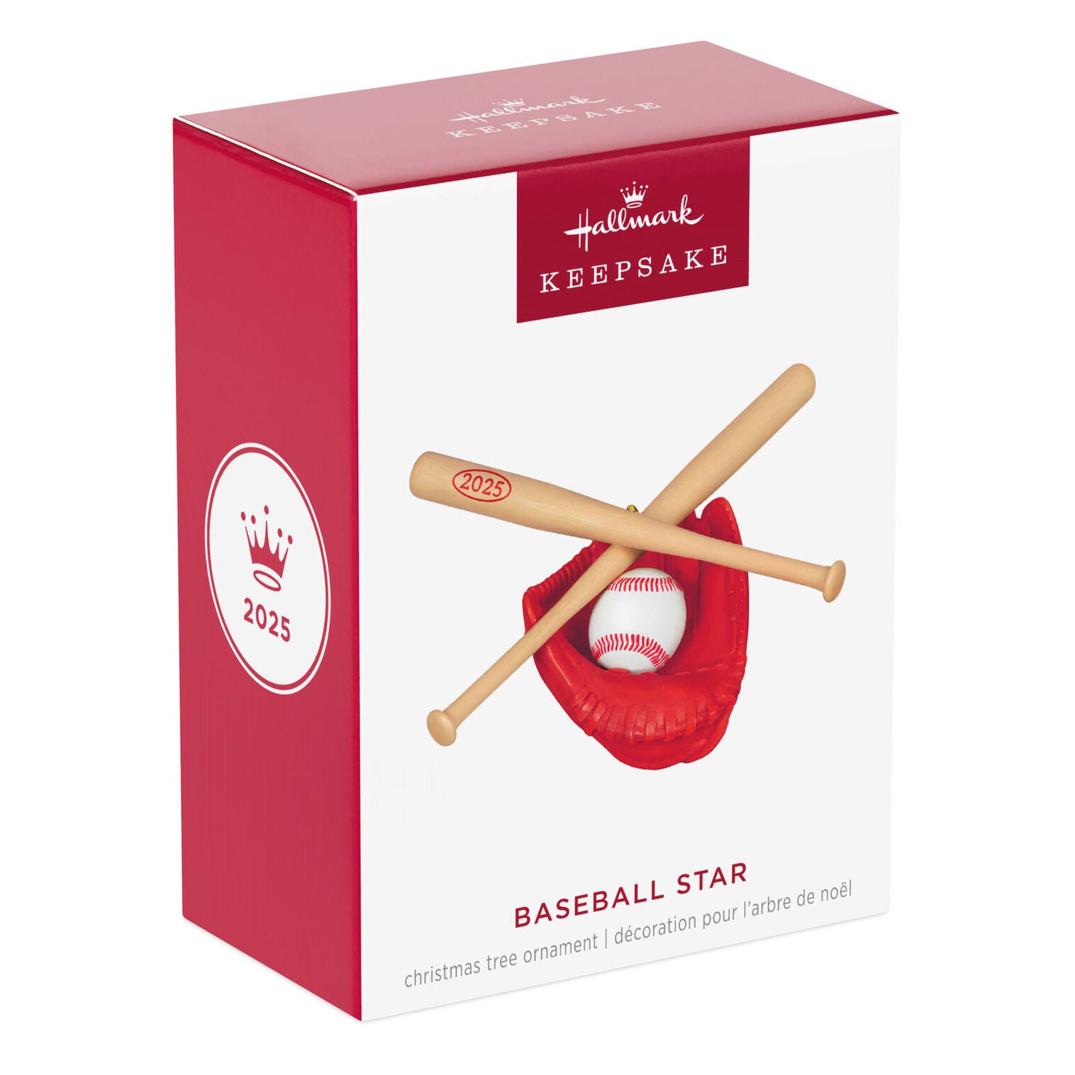 Baseball Star 2025 Ornament - Raymond's Hallmark
