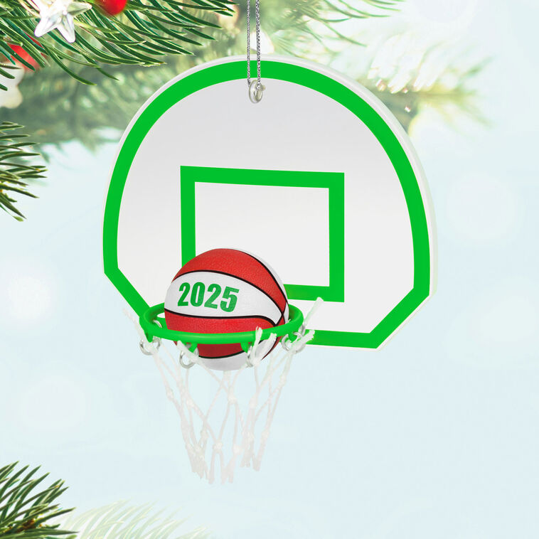 Basketball Star 2025 Ornament - Raymond's Hallmark