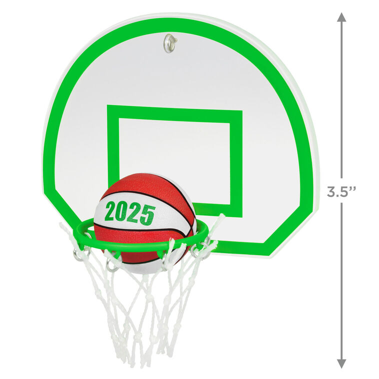 Basketball Star 2025 Ornament - Raymond's Hallmark