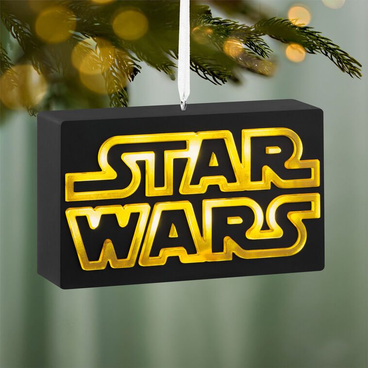 Star Wars™ In a Galaxy Far, Far Away.... Ornament With Light