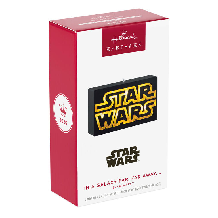 Star Wars™ In a Galaxy Far, Far Away.... Ornament With Light