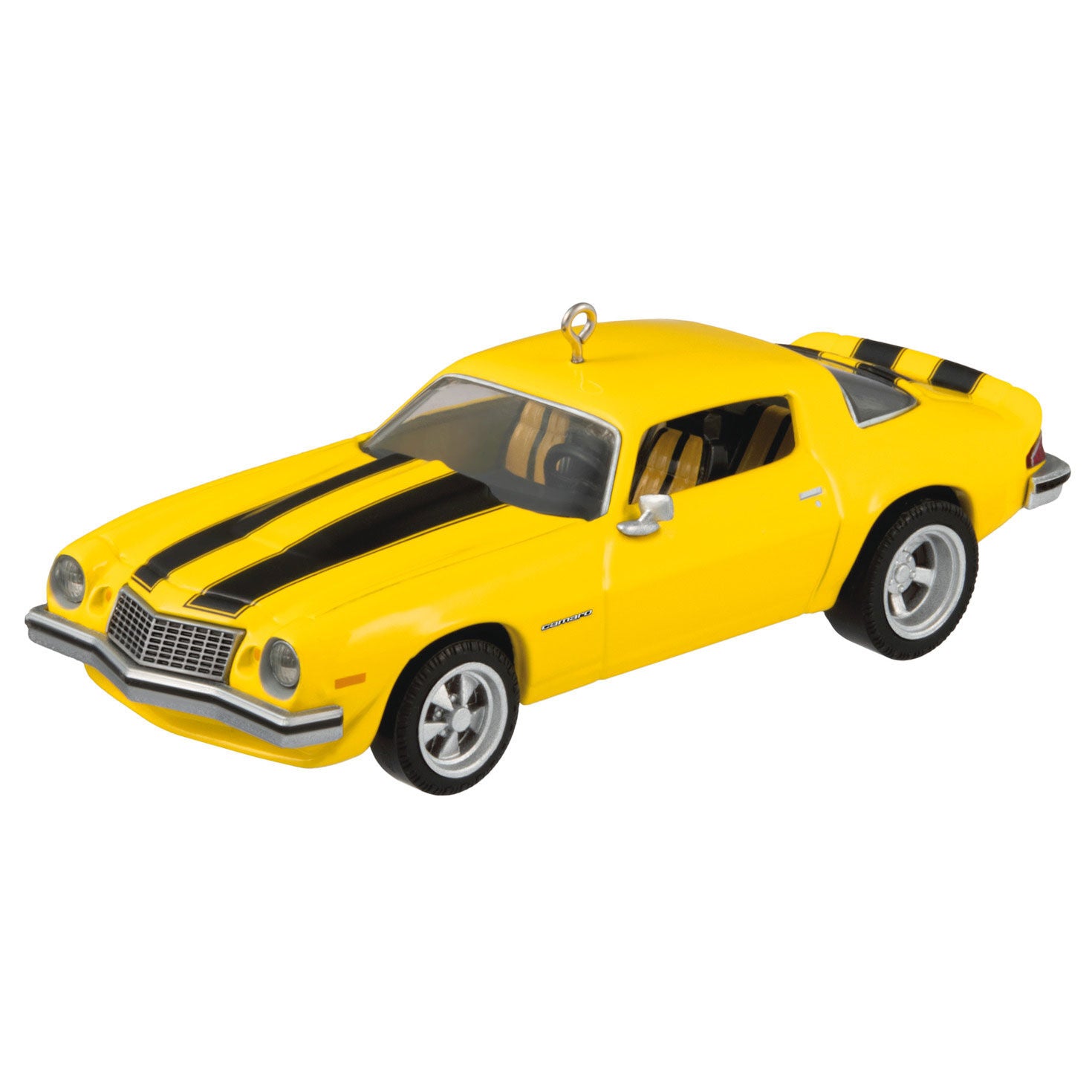 The Car's the Star Transformers 1976 Chevrolet® Camaro® Bumblebee Metal Ornament - Raymond's Hallmark