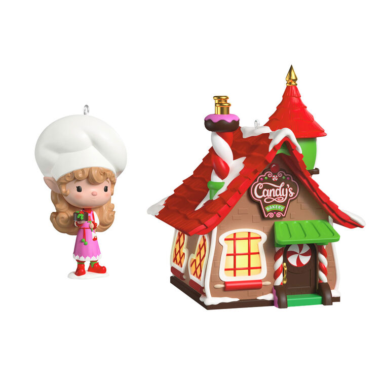 Welcome to Elfville Candy's Bakery Ornaments, Set of 2 - Raymond's Hallmark
