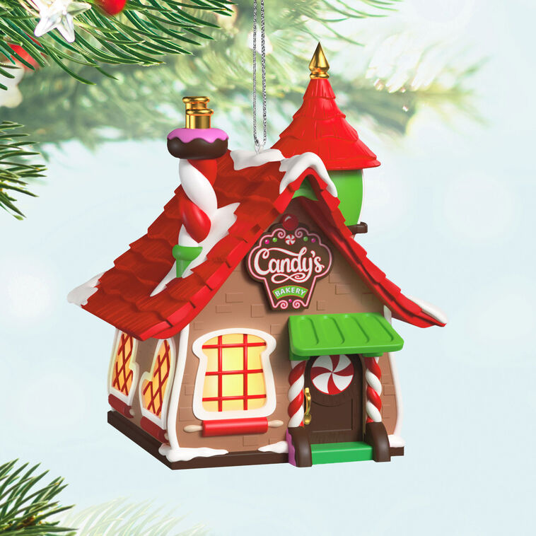 Welcome to Elfville Candy's Bakery Ornaments, Set of 2 - Raymond's Hallmark
