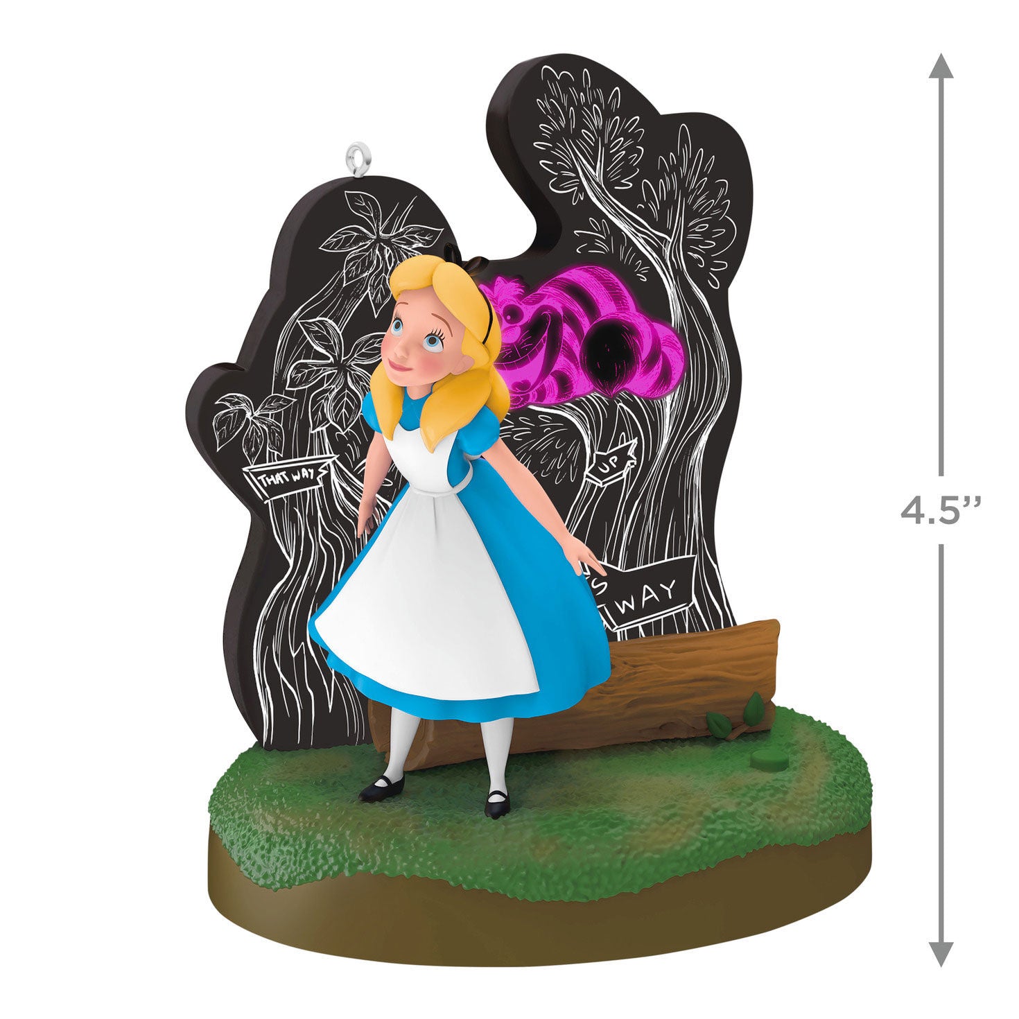 Alice and the Cheshire Cat Ornament - Raymond's Hallmark