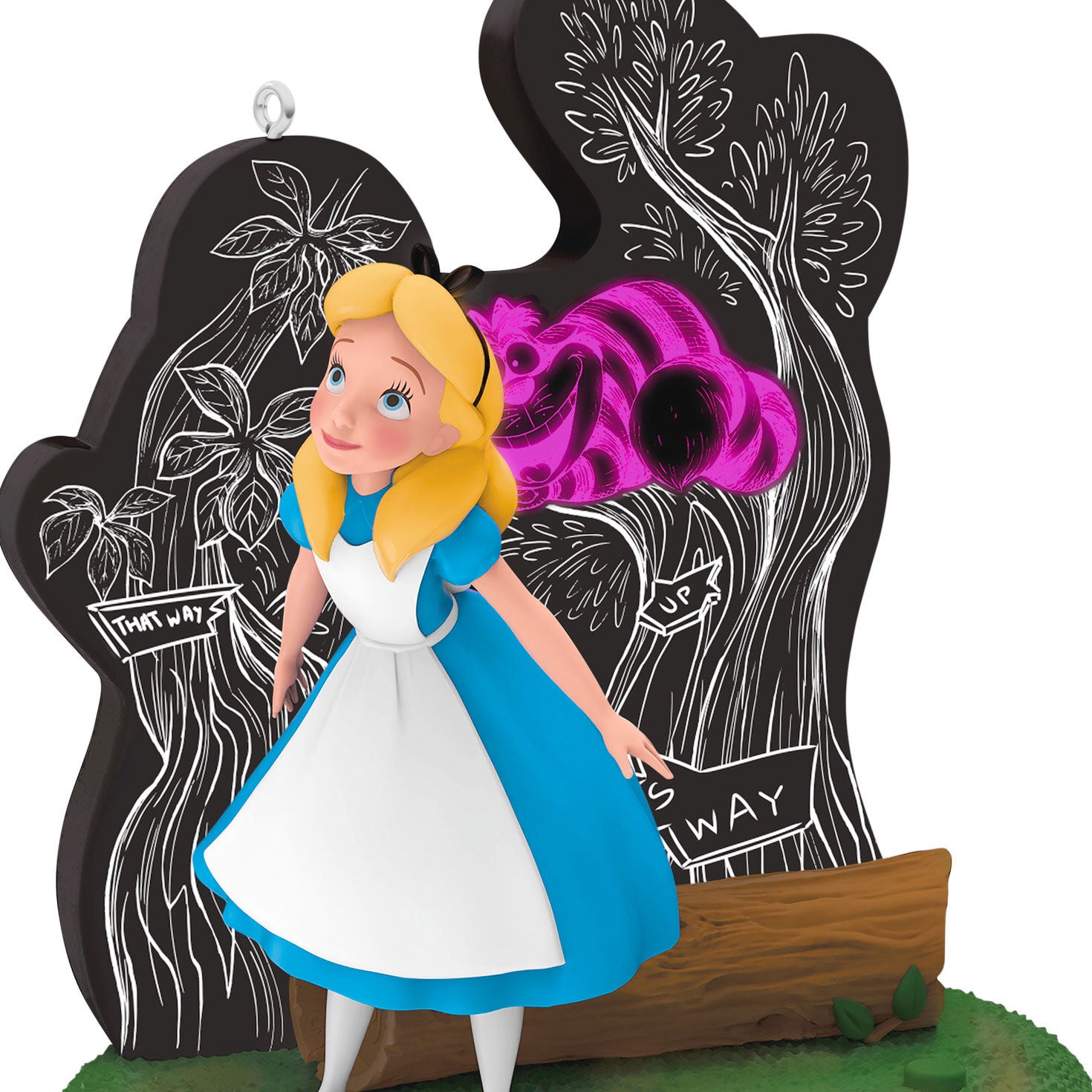 Alice and the Cheshire Cat Ornament - Raymond's Hallmark