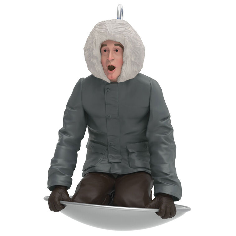 Mini National Lampoon's Christmas Vacation Sledding Clark Ornament, 1.25" - Raymond's Hallmark