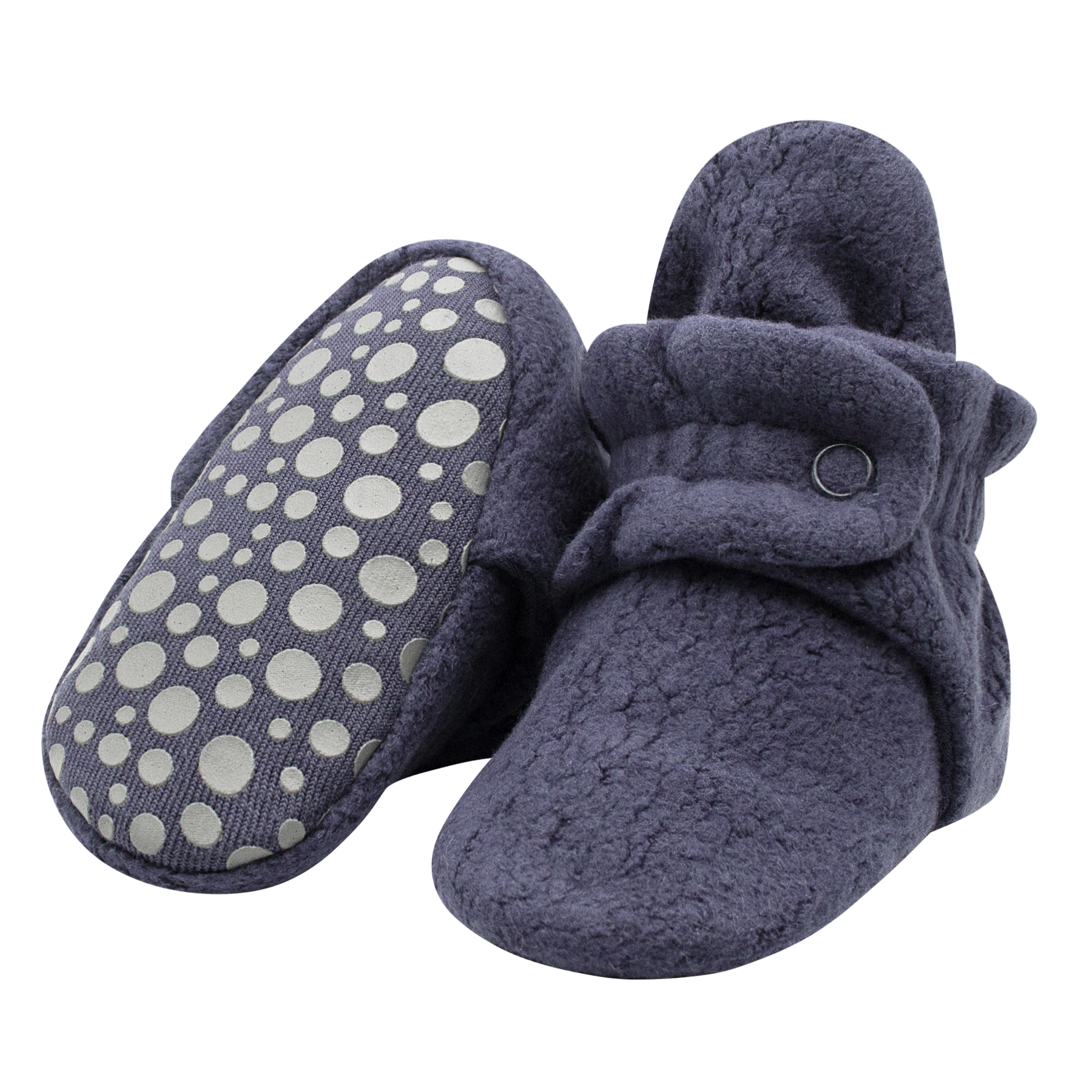 Cozie Fleece Gripper Bootie Navy 12m - Raymond's Hallmark