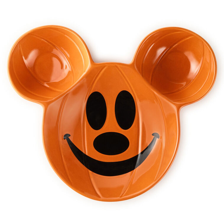 Mickey Mouse Jack-O’-Lantern Chip & Dip Bowl