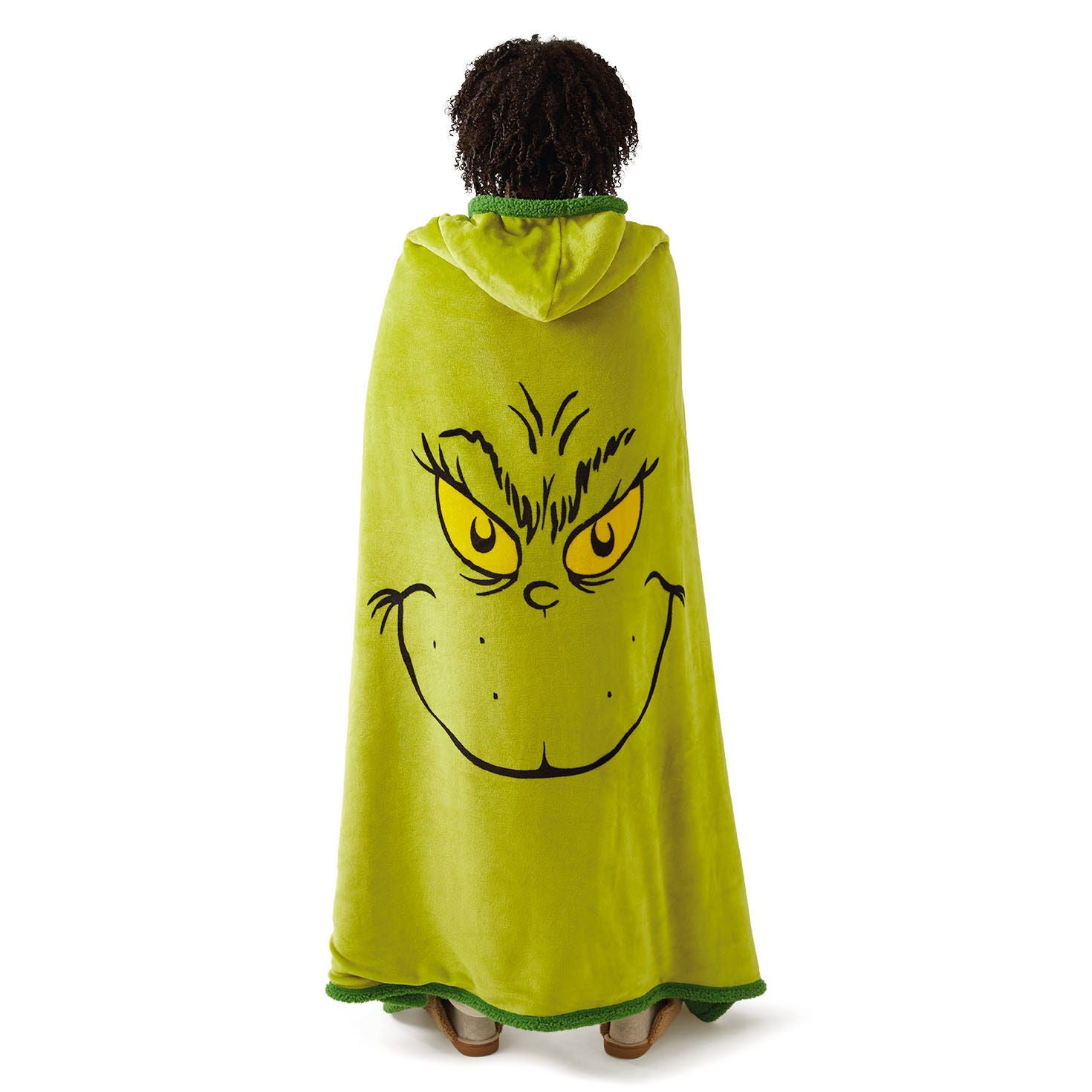 Oversized Hooded Blanket with Pockets - Grinch - Raymond's Hallmark