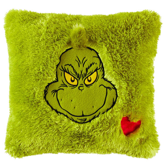 The Grinch Light-Up Pillow - Raymond's Hallmark