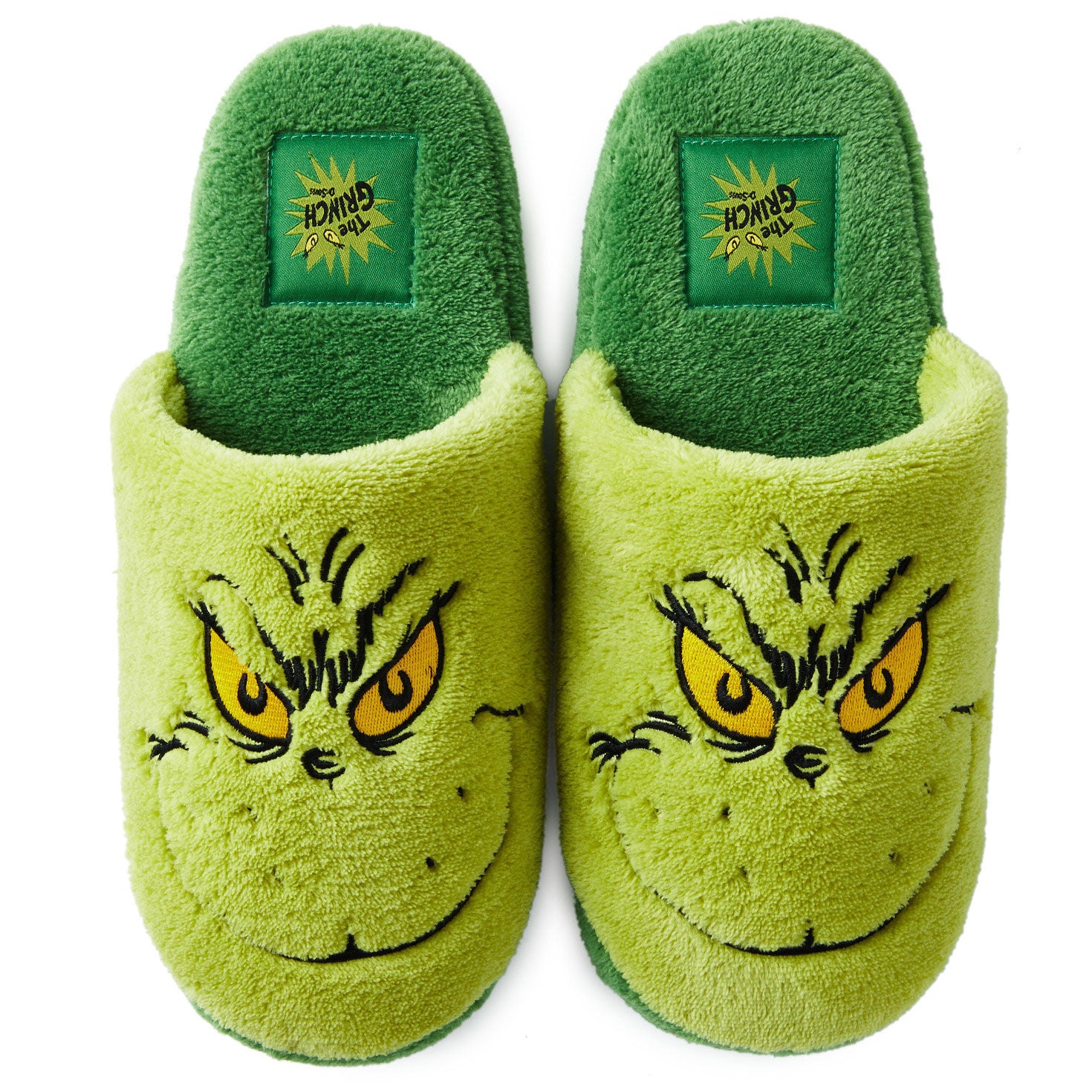 Grinch Slippers S/M - Raymond's Hallmark