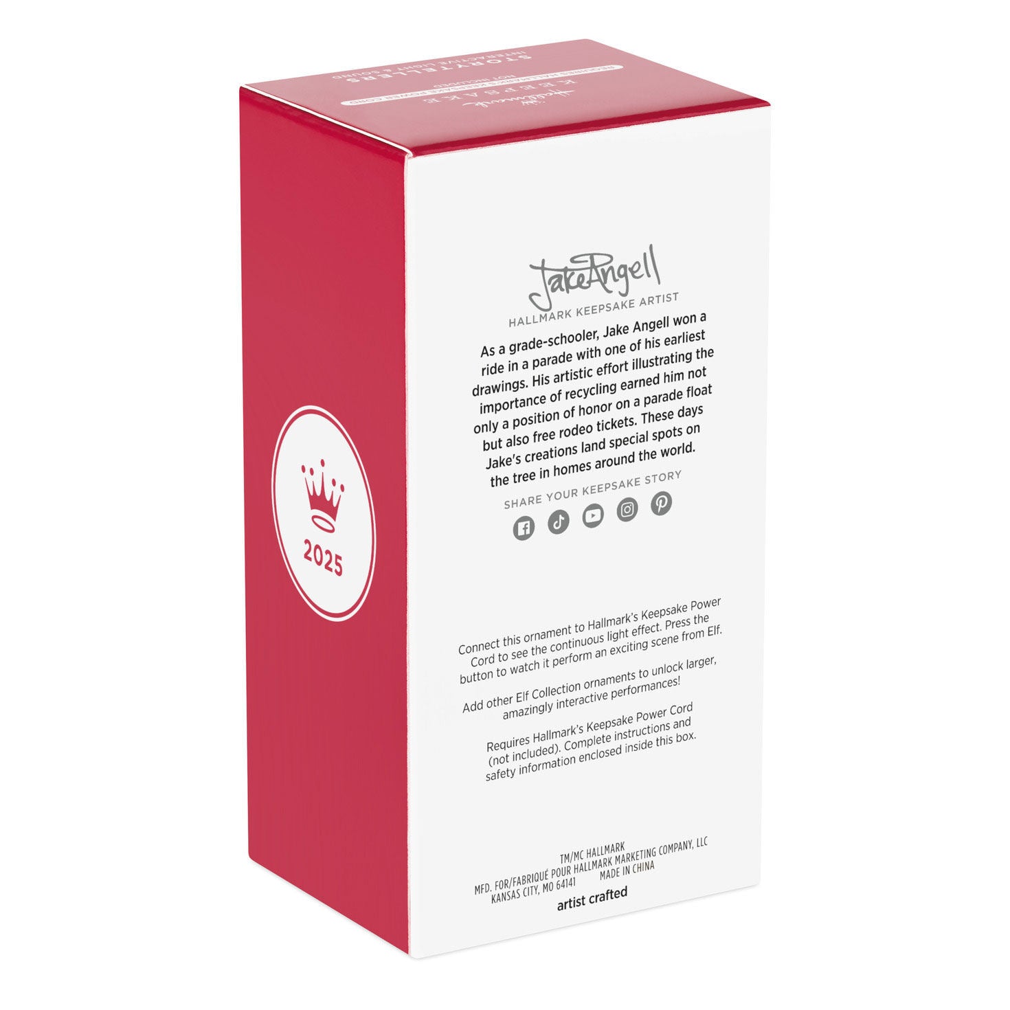 Jovie Ornament With Light and Sound - Raymond's Hallmark