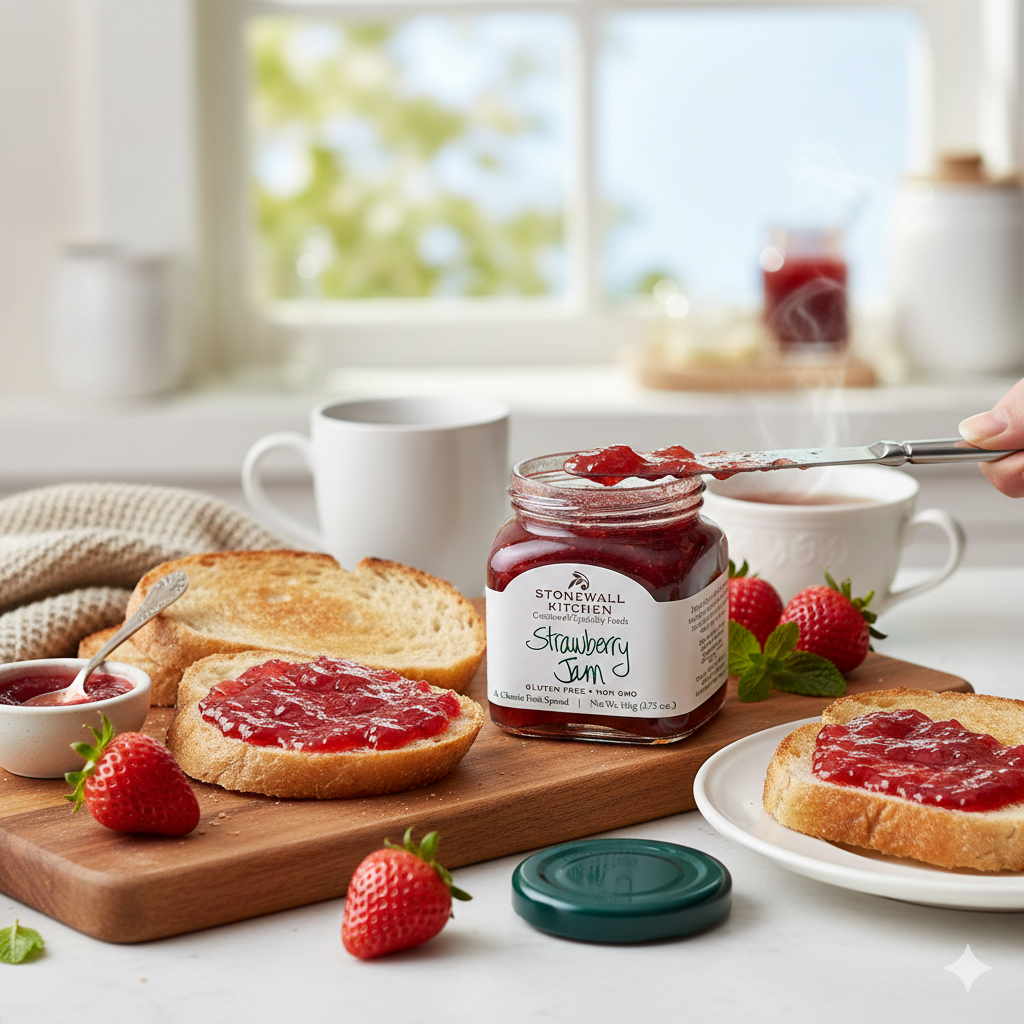 Strawberry Jam 3.75oz - Raymond's Hallmark