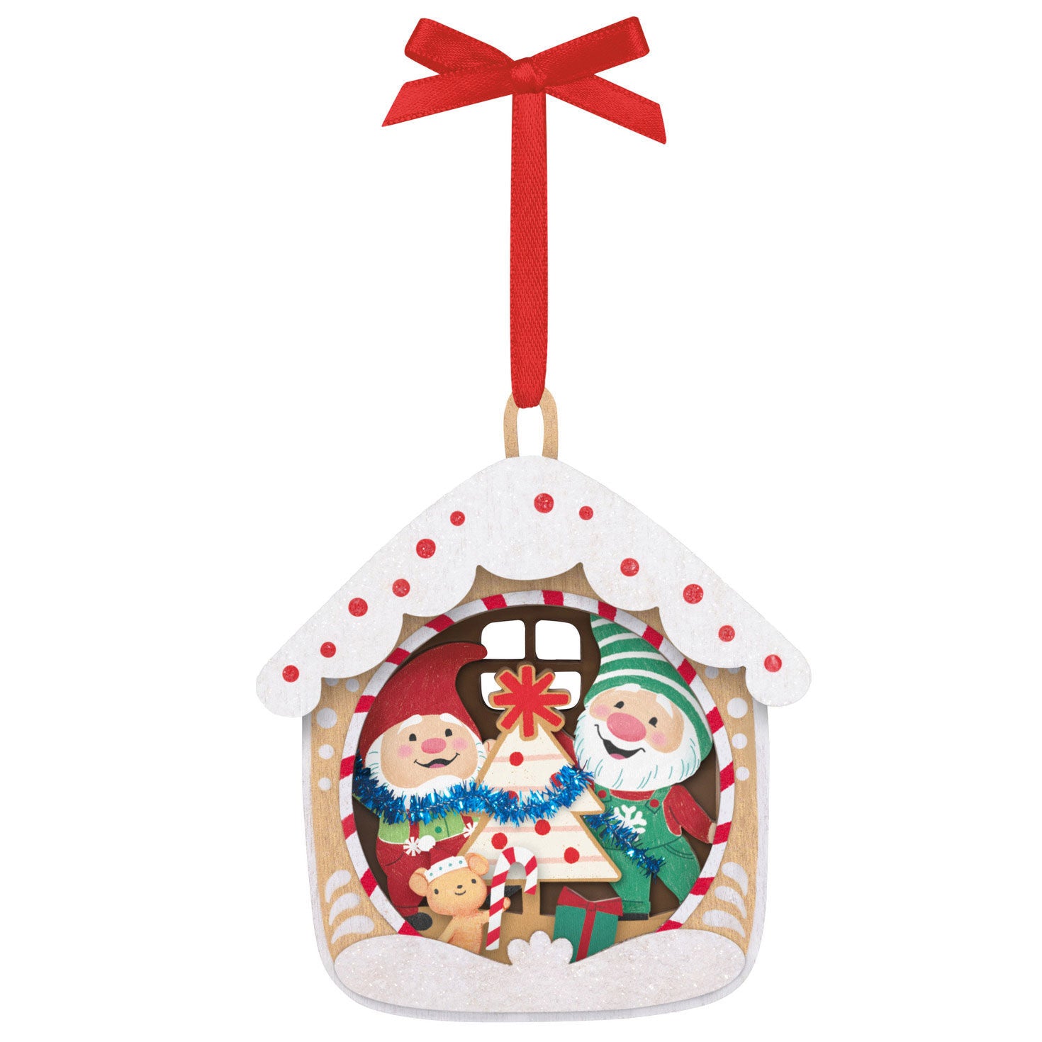 Gnome for Christmas Papercraft Limited Edition Ornament - Raymond's Hallmark