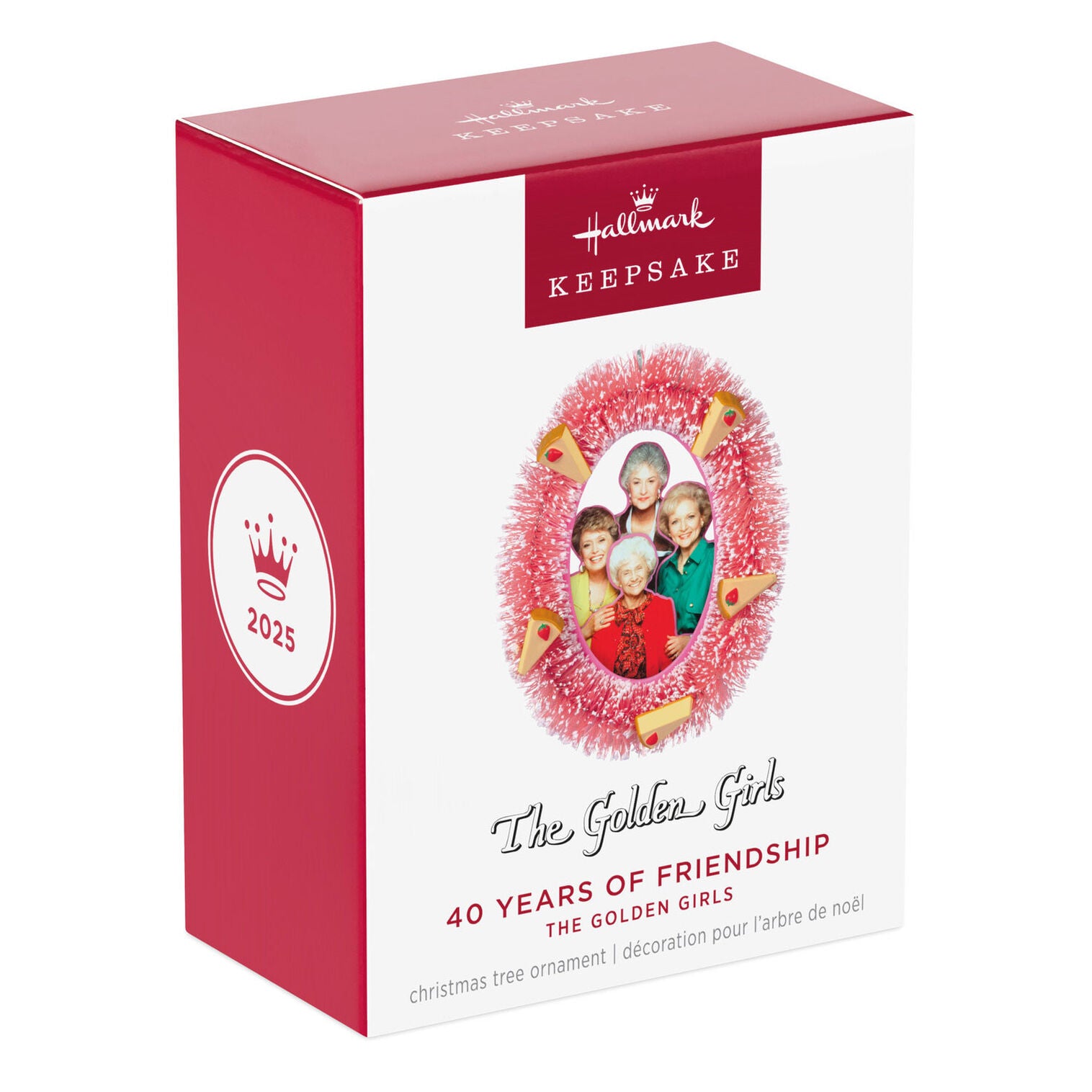 The Golden Girls 40 Years of Friendship Ornament - Raymond's Hallmark
