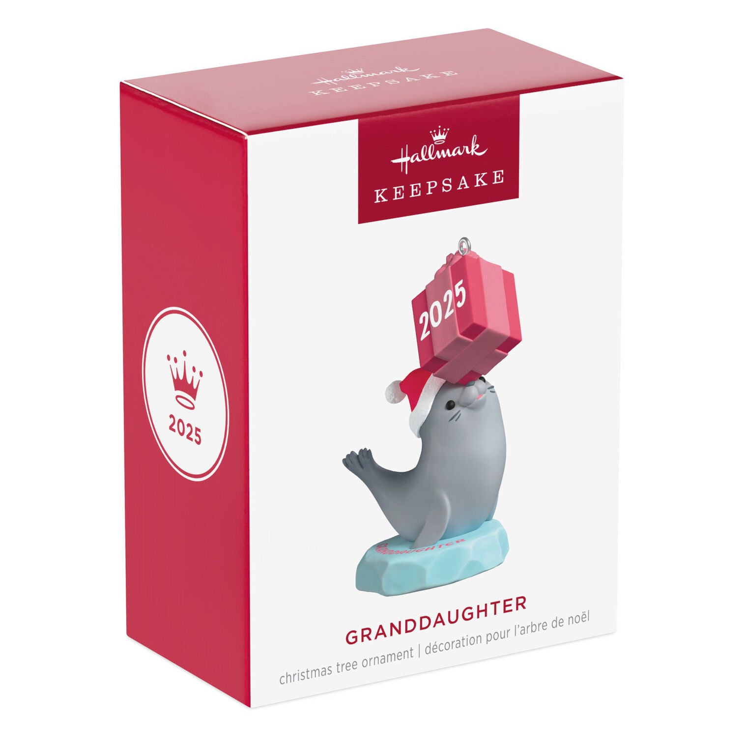 Granddaughter Seal 2025 Ornament - Raymond's Hallmark