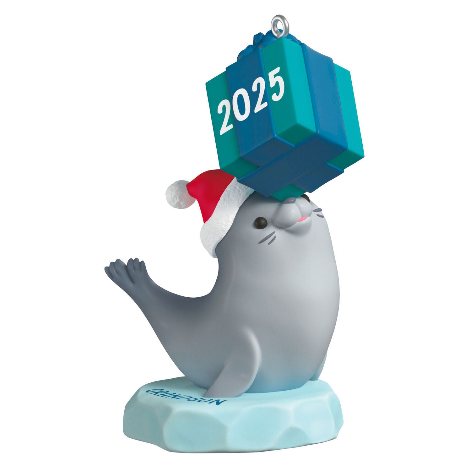 Grandson Seal 2025 Ornament - Raymond's Hallmark