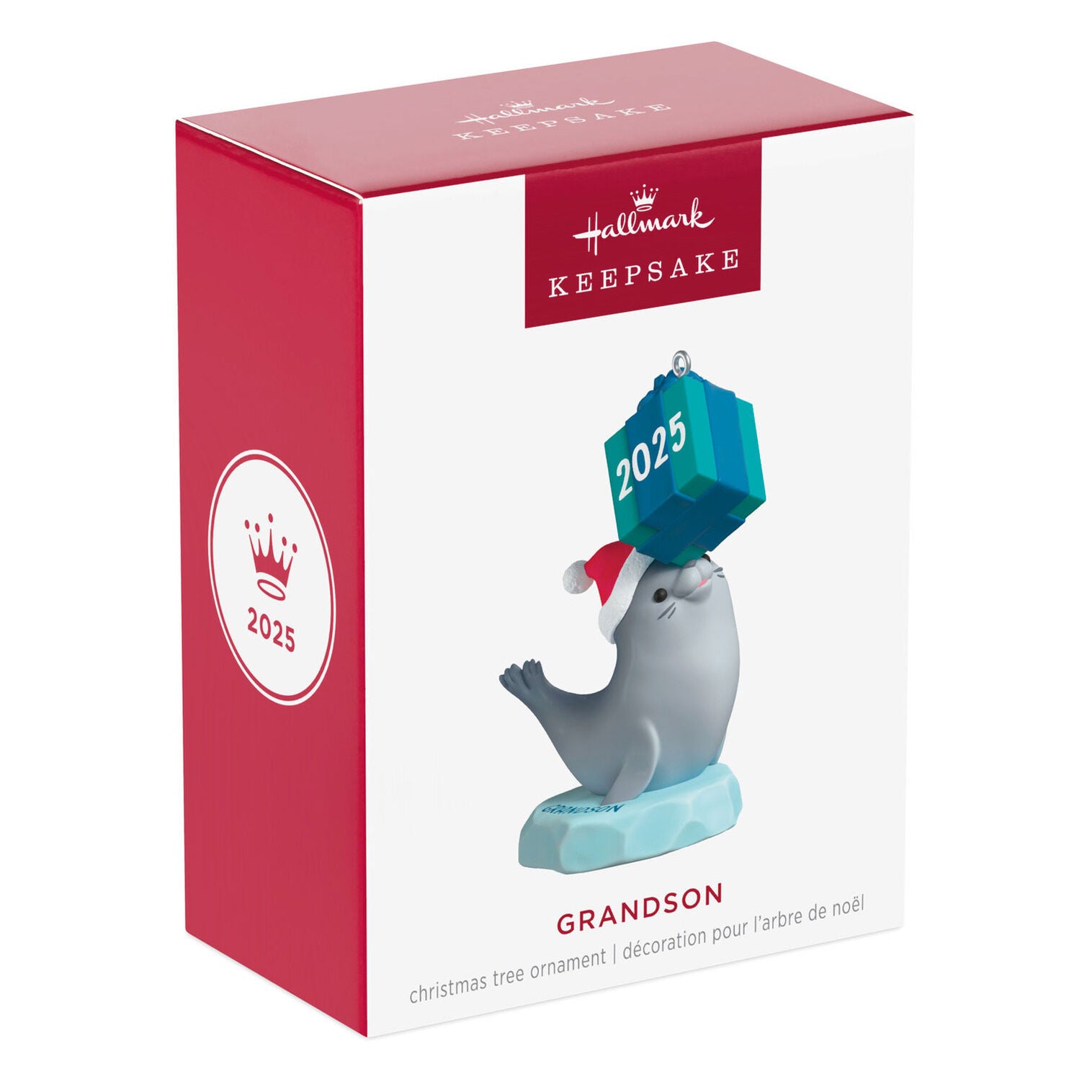Grandson Seal 2025 Ornament - Raymond's Hallmark