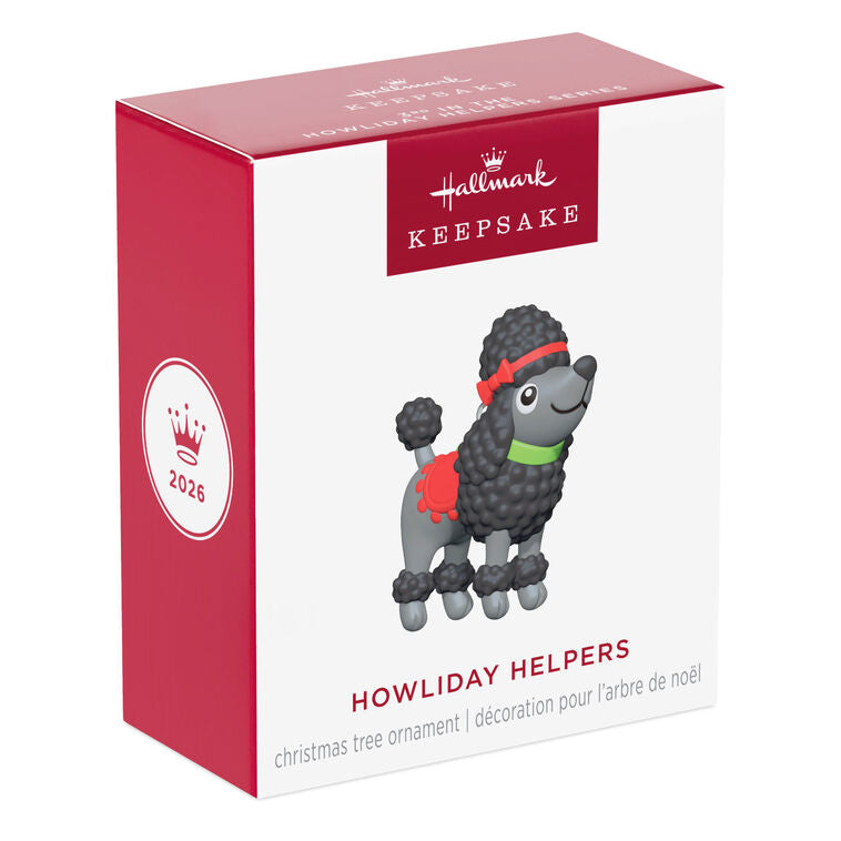 Mini Howliday Helpers Ornament, 1.25