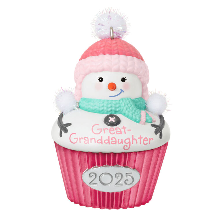 Great-Granddaughter Cupcake 2025 Ornament - Raymond's Hallmark