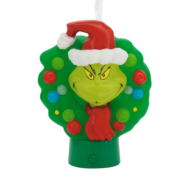 Grinch with Light Ornament - Raymond's Hallmark