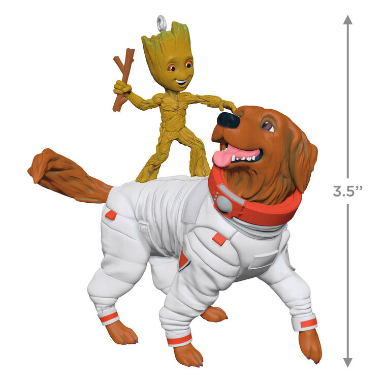Marvel Guardians of the Galaxy Groot and Cosmo Ornament