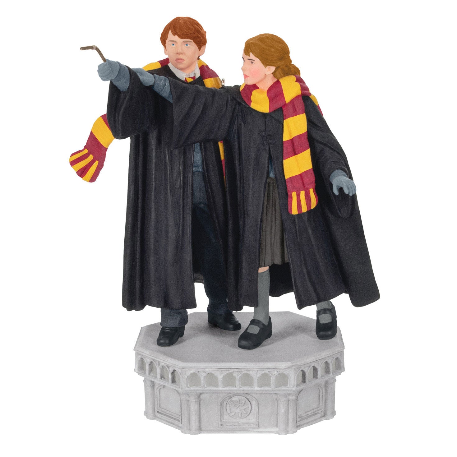 Ron Weasley and Hermione Granger Ornament - Raymond's Hallmark
