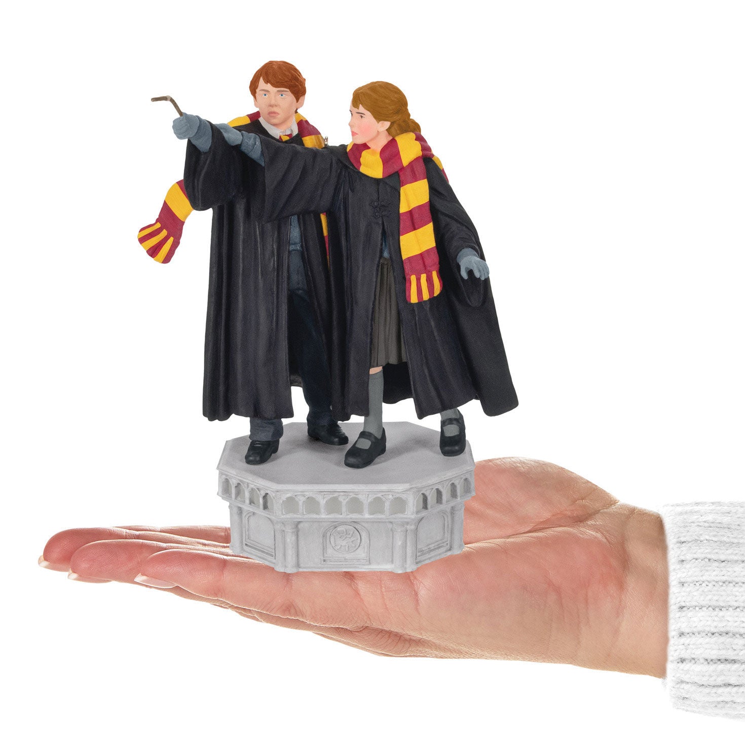 Ron Weasley and Hermione Granger Ornament - Raymond's Hallmark