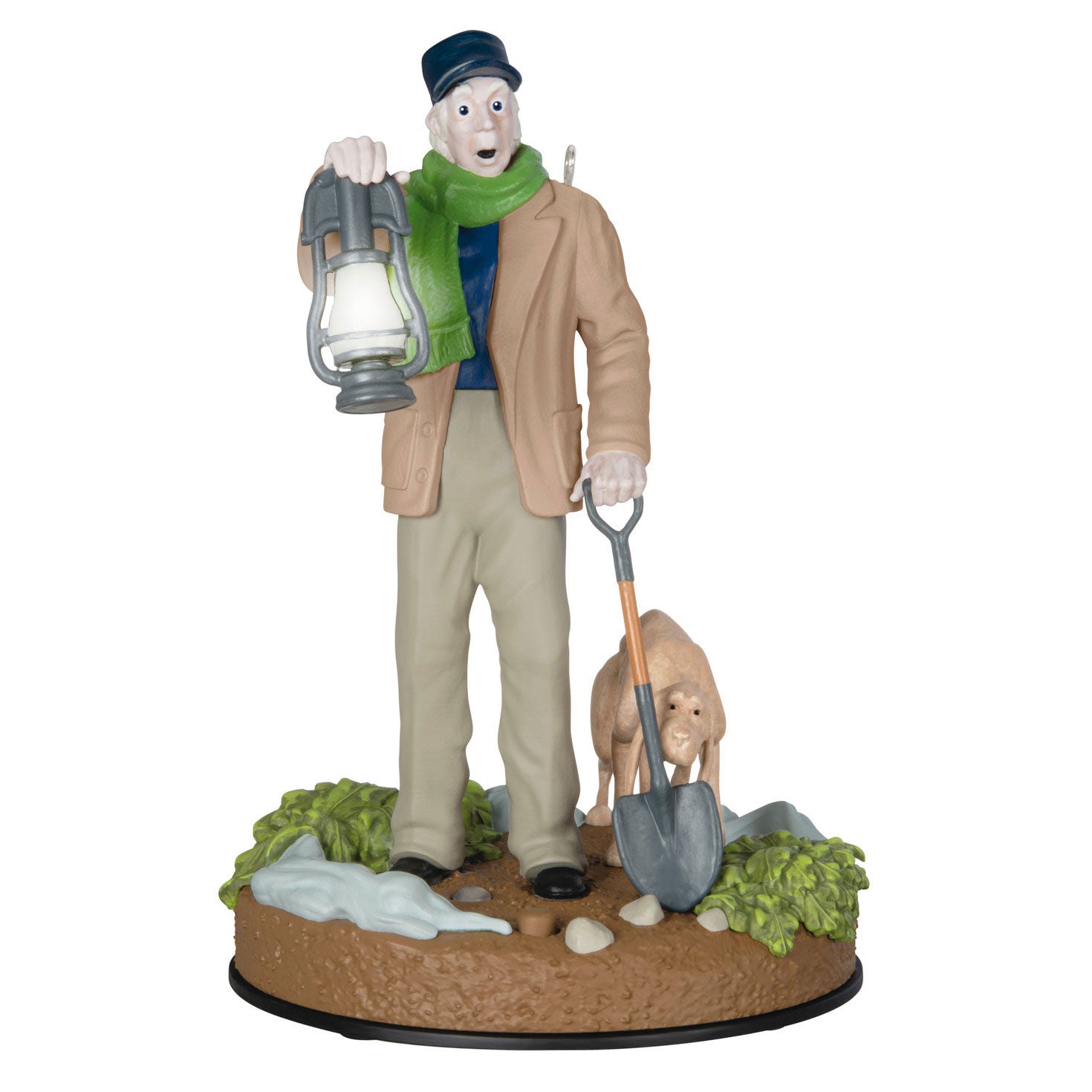 The Caretaker And His Dog Ornament - Raymond's Hallmark